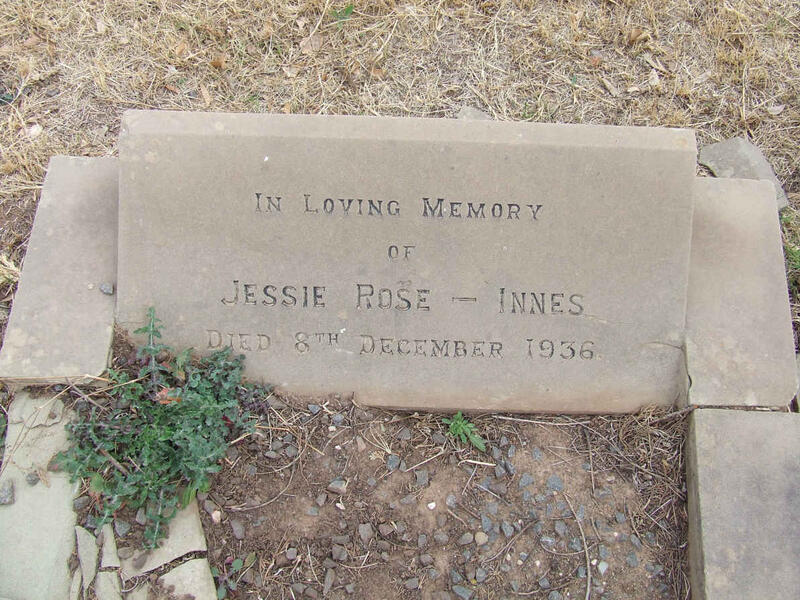 INNES Jessie, Rose -1936