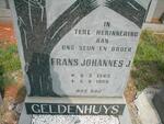 GELDENHUYS Frans Johannes J. 1943-1989