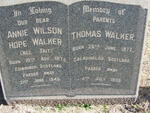 WALKER Thomas 1872-1939 & Annie Wilson Hope TAIT 1875-1949