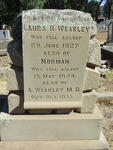 WEAKLEY Norman -1928 :: WEAKLEY Laura B. -1927 :: WEAKLEY A. -1933