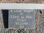 WILLIAMS Lewis -1962 & May PODDLE -1962