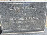 WILSON John Jarvis 1891-1967