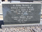 WYLDE Ronald Harvey -1966 & Gladys Muriel -1984