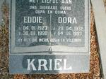 KRIEL Eddie 1927-1990 & Dora 1932-1993