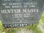 COERTZE Hester Maria 1938-1990