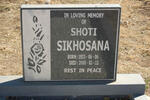 SIKHOSANA Shoti 1933-2008