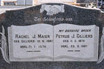 CILLIERS Petrus J. 1879-1967 :: MAIER Rachel J. nee CILLIERS 1887-1976
