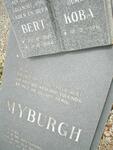 MYBURGH Bert 1921-1994 & Koba 1926-