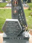 CILLIERS Philippus R. 1923-1994 & Anna E. 1931-1995