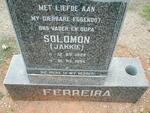 FERREIRA Solomon 1928-1996