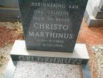 GELDENHUYS Christo Marthinus 1956-1976