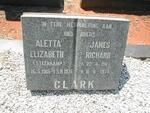 CLARK James Richard 1907-1974 & Aletta Elizabeth STEENKAMP 1915-1976