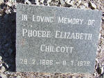 CHILCOTT Herbert James 1890-1953 & Phoebe Elizabeth 1888-1979