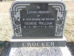 CROCKER George William 1917-1973 :: CROCKER Harry Emerich 1946-2009