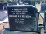 ROSSOUW Jacobus P.J. 1890-1972