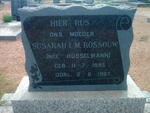 ROSSOUW Susarah I.M. nee HUSSELMAN 1893-1967