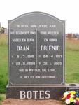 BOTES Daan 1916-1998 & Drienie 1917-2003