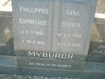 MYBURGH Phillippus Cornelius 1905-1971 & Anna Sophia 1902-1970