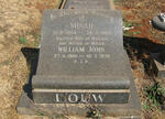 LOUW William John 1901-1979 & Minah 1904-1967