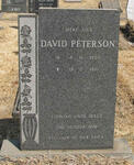 PETERSON David 1950-1981