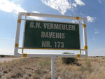 Namibia, KARAS region, Keetmanshoop, Davinis, farm cemetery
