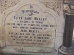 MEALEY Eliza Jane -1893