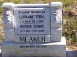 MEAKER Patrick Dennis 1931-2000 & Lorraine Tobia 1944-1983