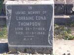 THOMPSON Lorraine Edna 1929-1946