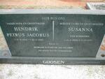 GOOSEN Hendrik Petrus Jacobus 1902-1980 & Susanna SCHEEPERS 1906-1979
