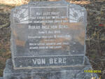 BERG Norah Inez, von 1899-1941