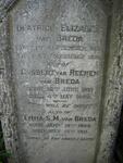 BREDA Beatrice, van 1873-1897 :: VAN BREDA Gysbert van Reenen 1871-1899 :: VAN BREDA Emma S.M. 1866-1911