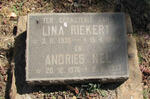 NEL Andries 1976-1977 :: RIEKERT Lina 1938-1944