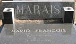 MARAIS David Francois 1923-1995