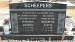 SCHEEPERS Hermanus Johannes 1885-1976 & Magaretha Aletta 1889-1983