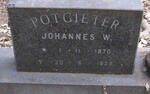 POTGIETER Johannes W. 1870-1925
