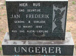 UNGERER Jan Frederik 1949-1949