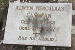 LANDMAN Alwyn Herculaas 1888-1937