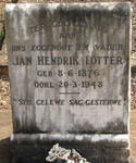 LOTTER Jan Hendrik 1876-1948