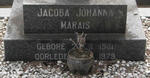 MARAIS Jacoba Johanna 1901-1979