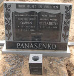 PANASENKO Oswin 1923-1984 & Elizabeth 1924-