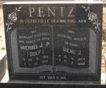 PENTZ Michael J.P. 1912-1986 & Irene J. 1924-1995