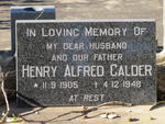CALDER Henry Alfred 1905-1948