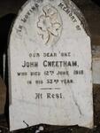CHEETHAM John -1918