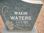 WATERS Malie 1904-1980