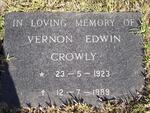 CROWLY Vernon Edwin 1923-1989
