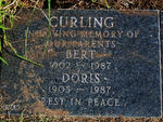 CURLING Bert 1902-1987 & Doris 1905-1987