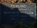 CURLING Henrietta Augusta 1875-1955