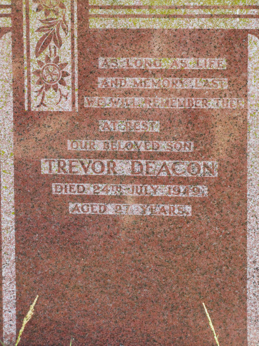 DEACON Trevor -1949