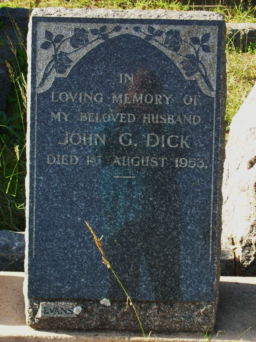 DICK John G. -1953