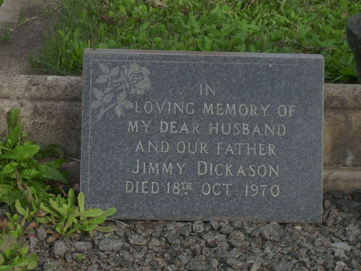 DICKASON Jimmy -1970